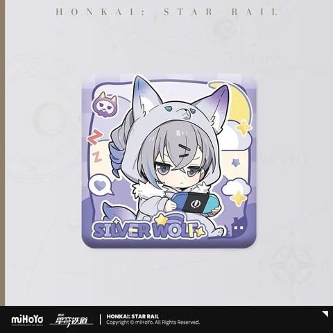  Huy hiệu Q loạt chủ đề Ký Túc Xá Nữ Sinh - Honkai Star Rail 
