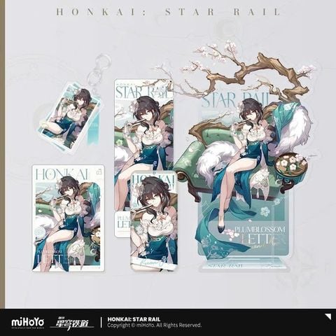  Bộ sản phẩm chủ đề Ruan Mei: Plumblossom Letter - Honkai Star Rail 