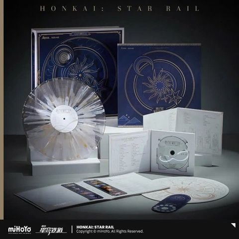  Hộp quà đĩa nhạc vinyl màu chủ đề Như Tôi Đã Viết - Amphoreus - Honkai Star Rail 