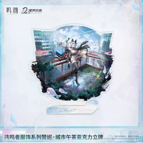  Standee acrylic Zani: Downtown Repose - 2nd Anniversary: Ever Shine With You - Wuthering Waves 