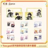  Bộ thẻ acrylic trong suốt - 2nd Anniversary: Ever Shine With You - Wuthering Waves 