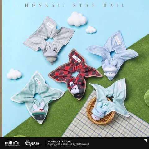  Chun buộc tóc bông Thỏ Sparkly và Nấm Lửa - Honkai Star Rail 