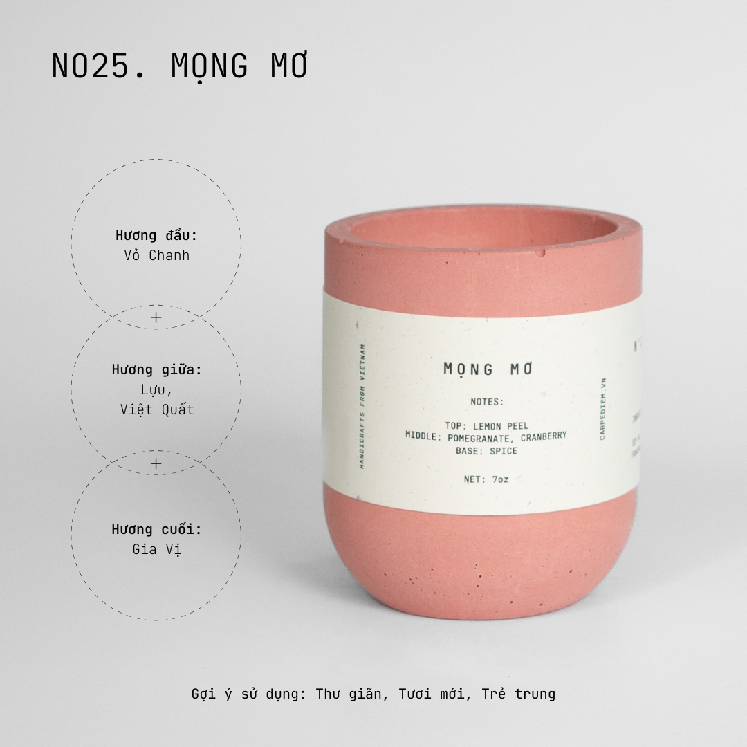  Nến thơm Mọng Mơ 