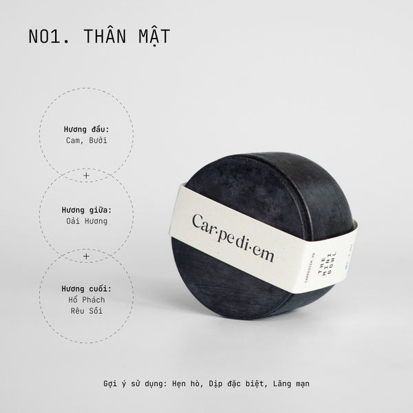  Nến thơm Mini Bowl – Đen 