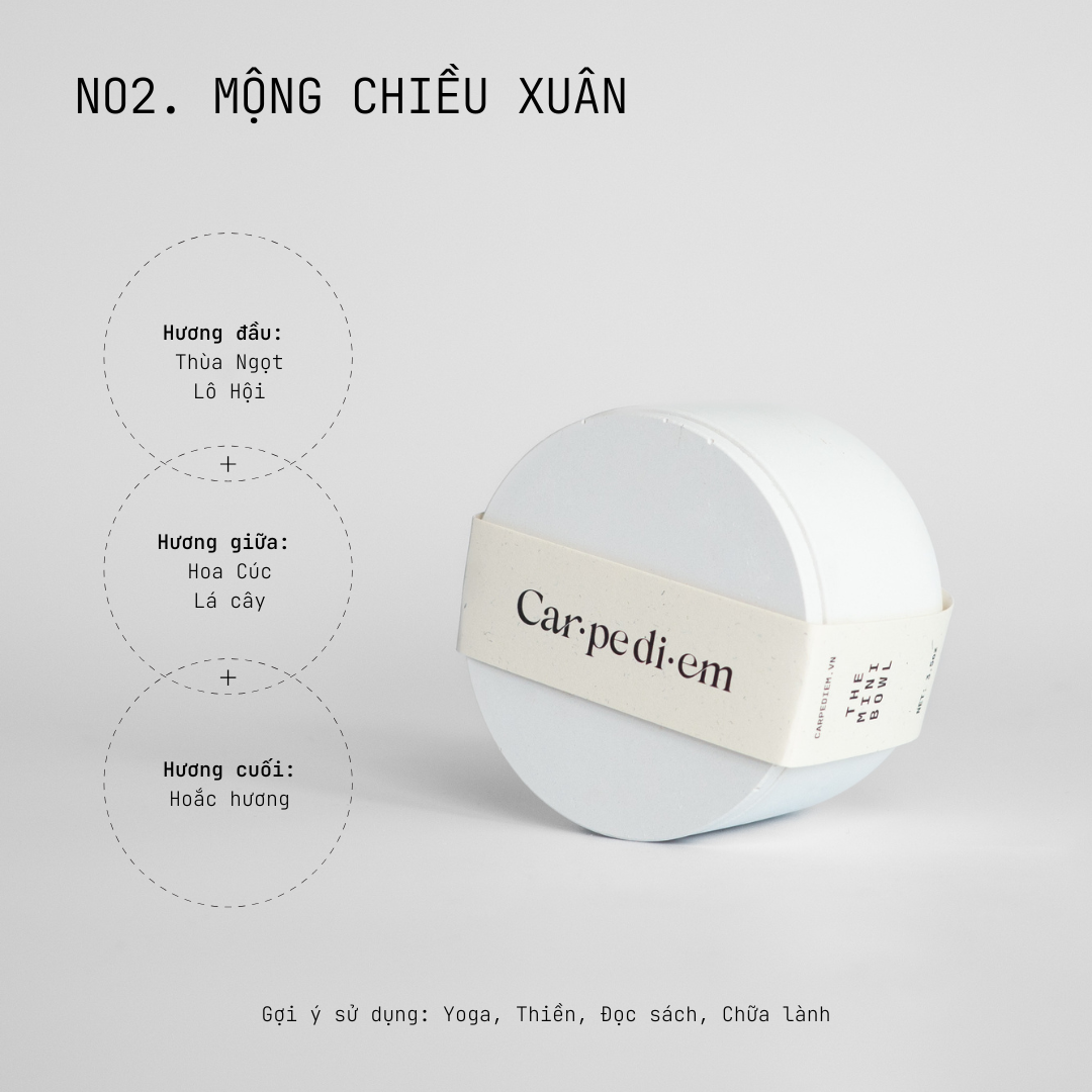  Nến thơm Mini Bowl – Trắng 