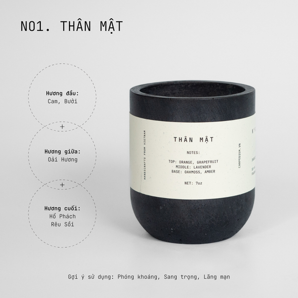  Nến thơm Thân Mật 