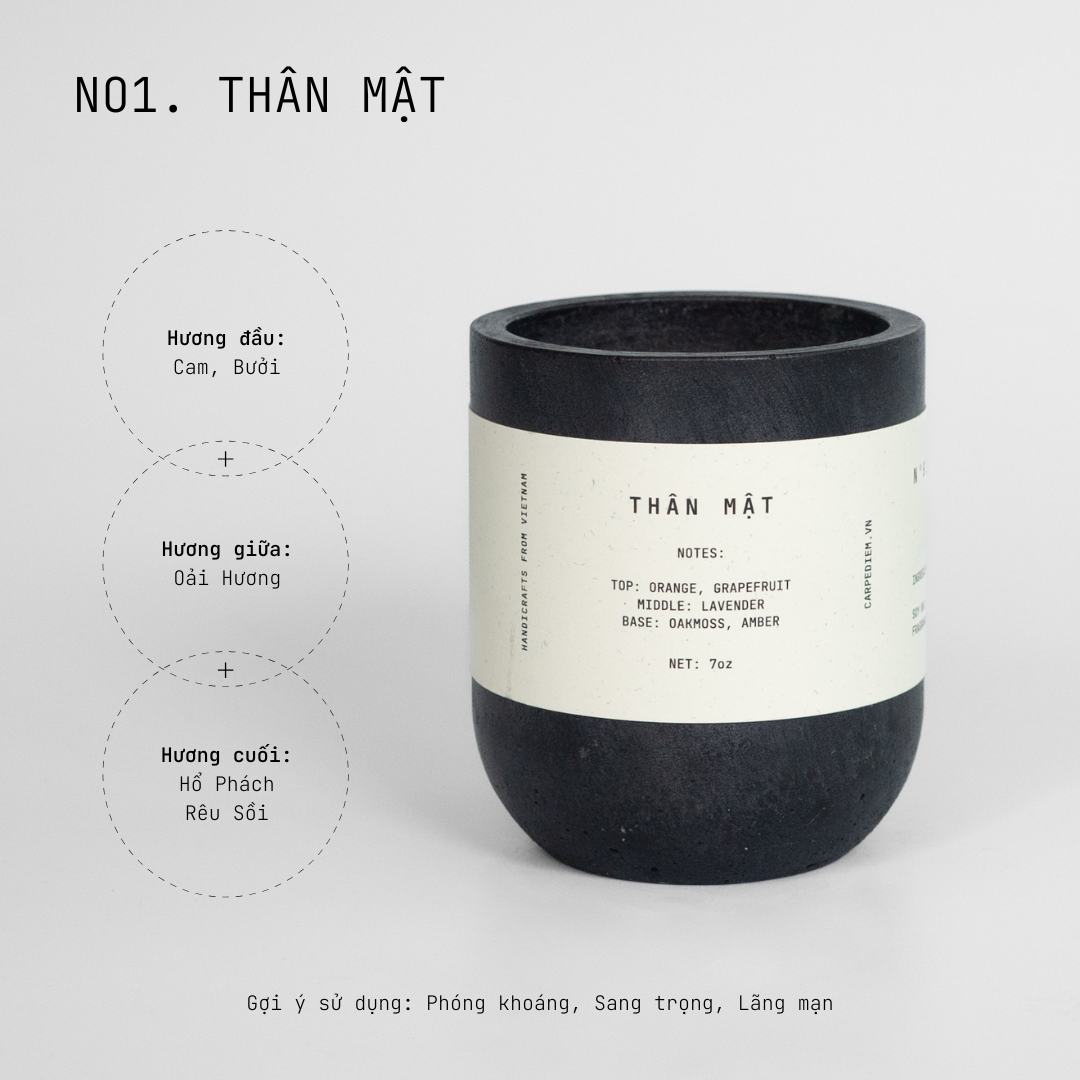  Nến thơm Thân Mật 