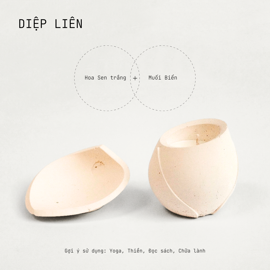  HIỂU LIÊN GIFT SET - Bộ quà tặng nến thơm từ cảm hứng Hoa Sen 