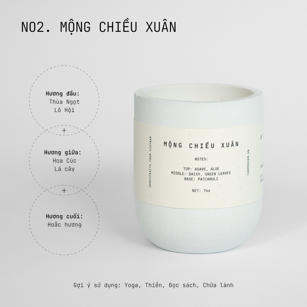  Nến thơm Mộng Chiều Xuân 