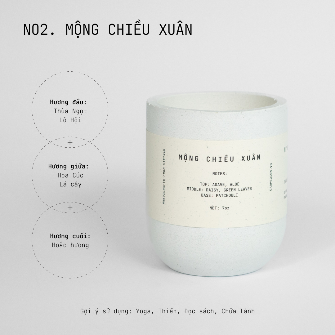  Nến thơm Mộng Chiều Xuân 