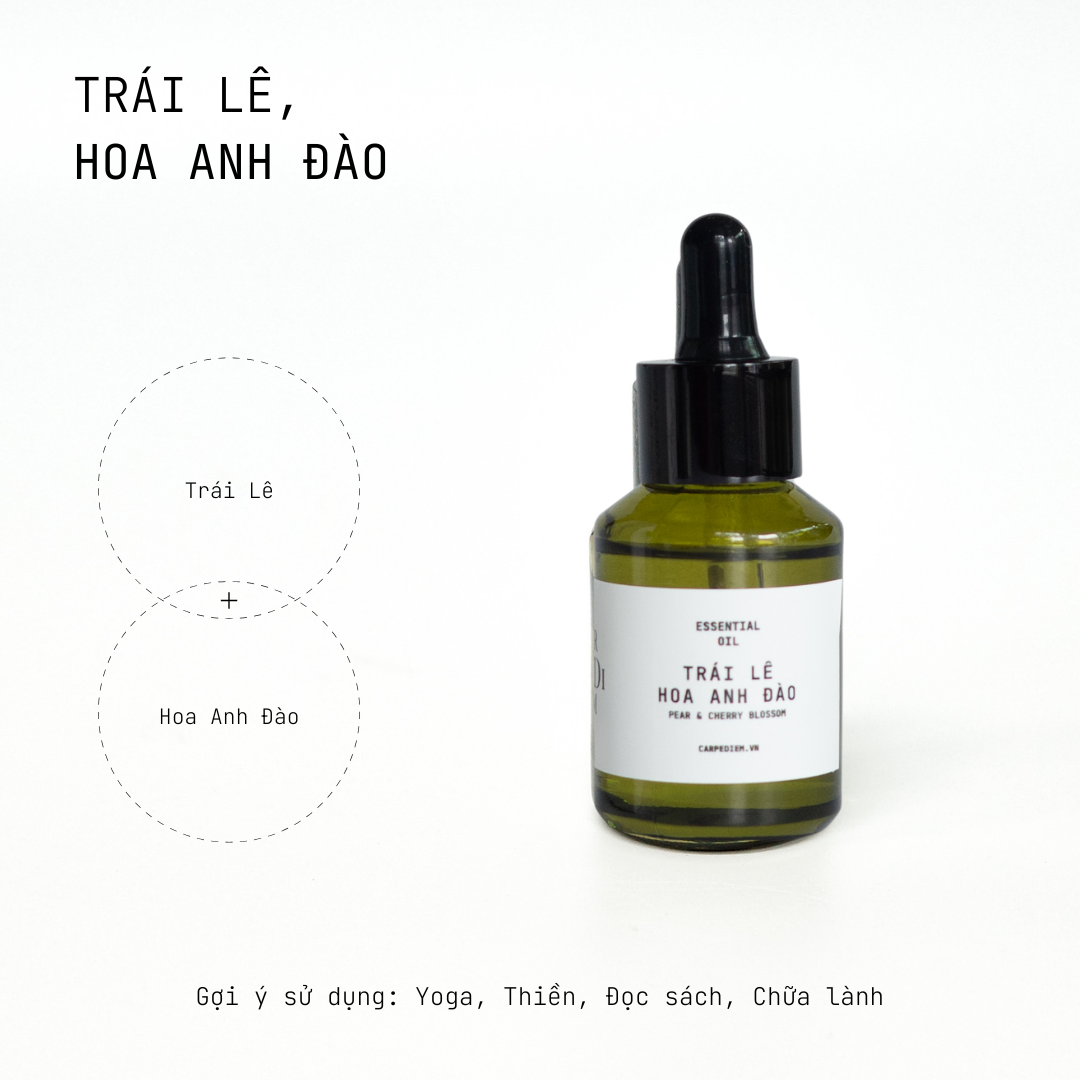  Tinh dầu nhỏ giọt Trái Lê & Anh Đào 30ml 