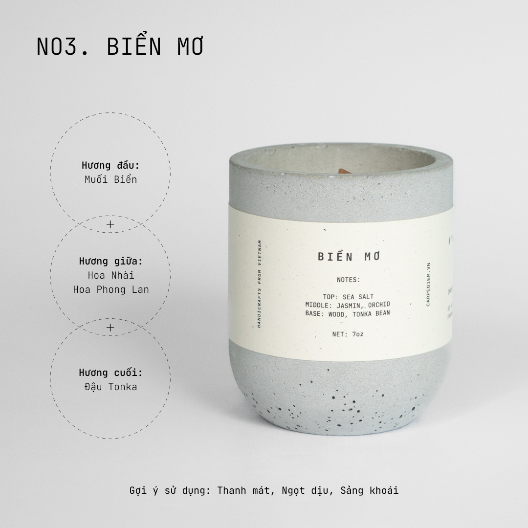  Nến thơm Biển Mơ 