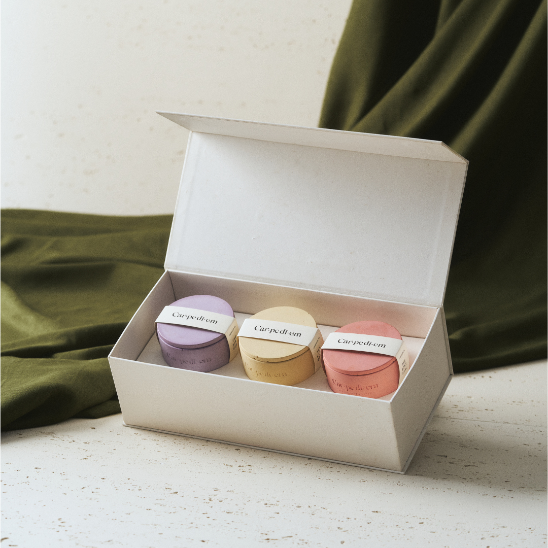  THREE–WISHES GIFT SET - Bộ quà tặng nến thơm đa dạng trải nghiệm 