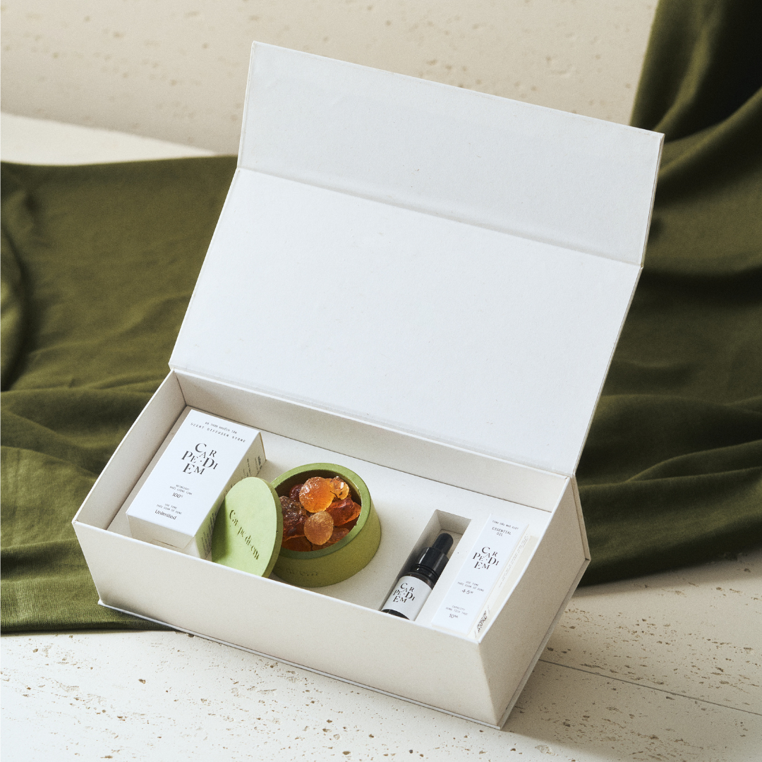  DUO GIFT SET - Bộ quà tặng đá thơm và tinh dầu 