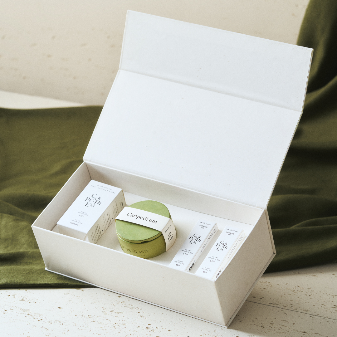  DUO GIFT SET - Bộ quà tặng đá thơm và tinh dầu 