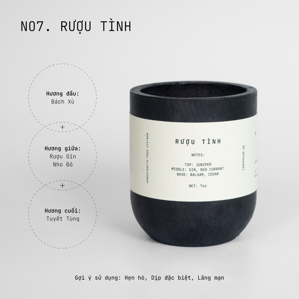  Nến thơm Rượu Tình 