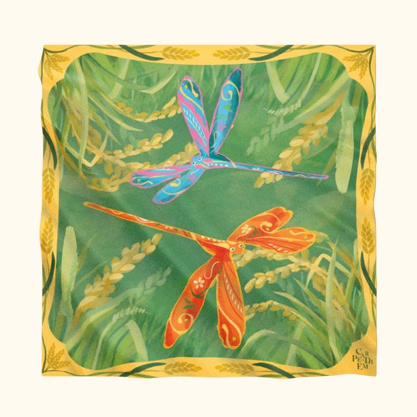  Khăn lụa Thu Cốc 