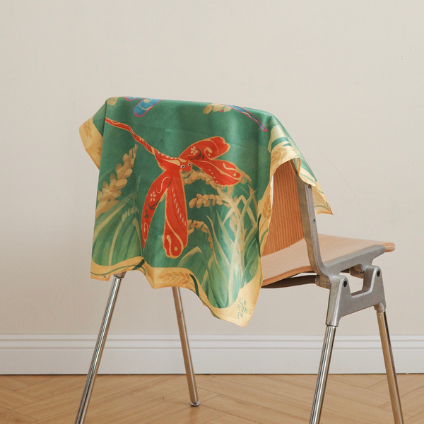  Khăn lụa Thu Cốc 