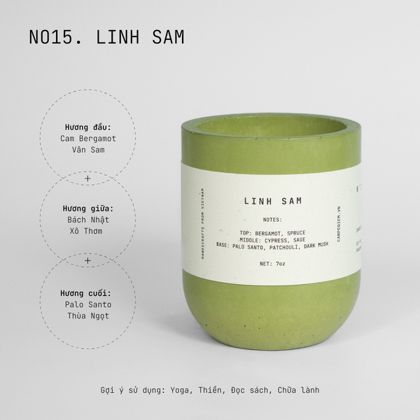  Nến thơm Linh Sam 