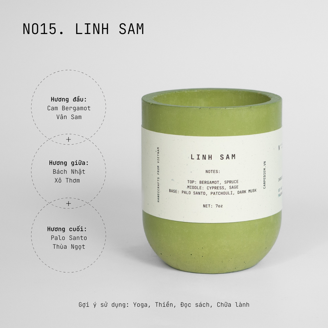  Nến thơm Linh Sam 
