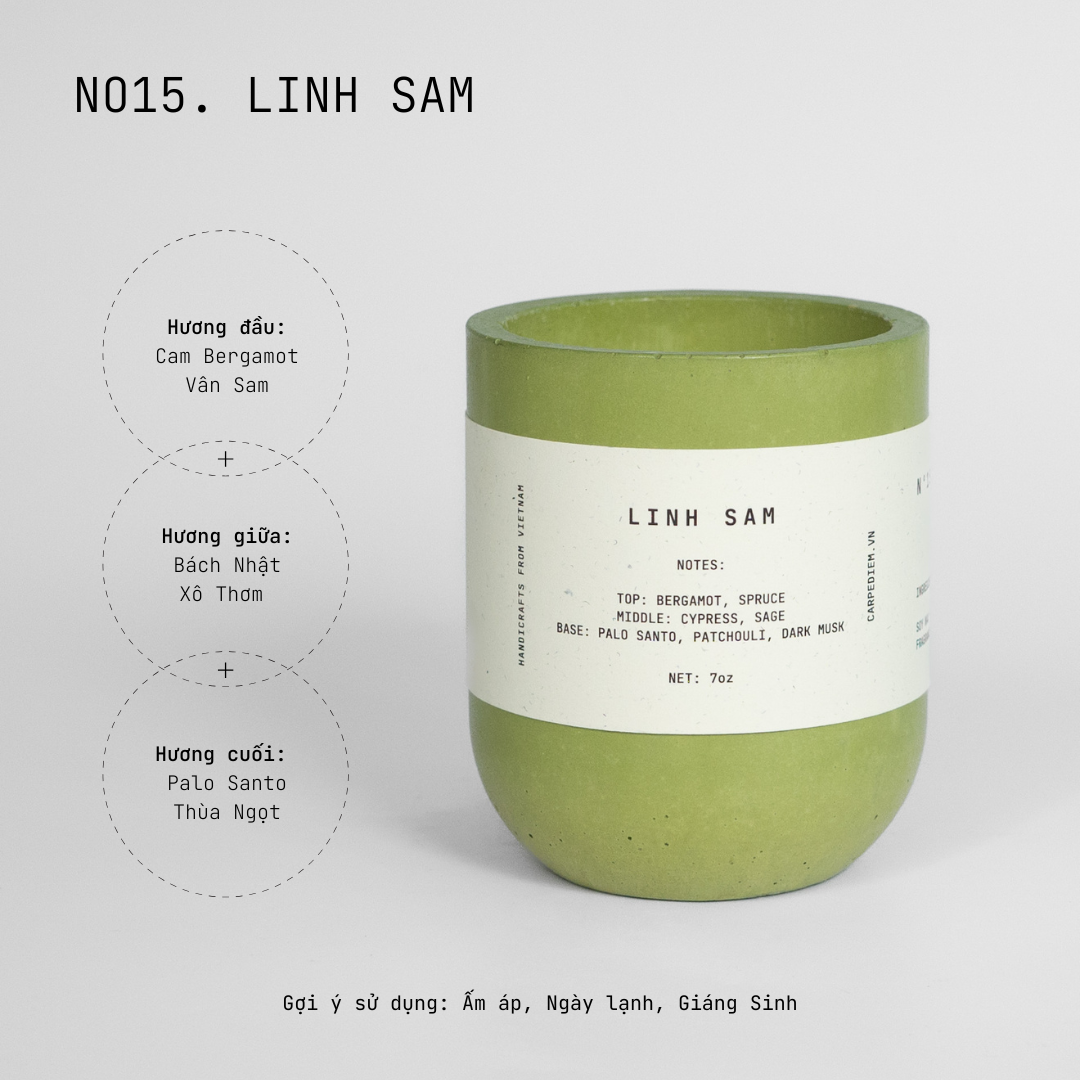  Nến thơm Linh Sam 