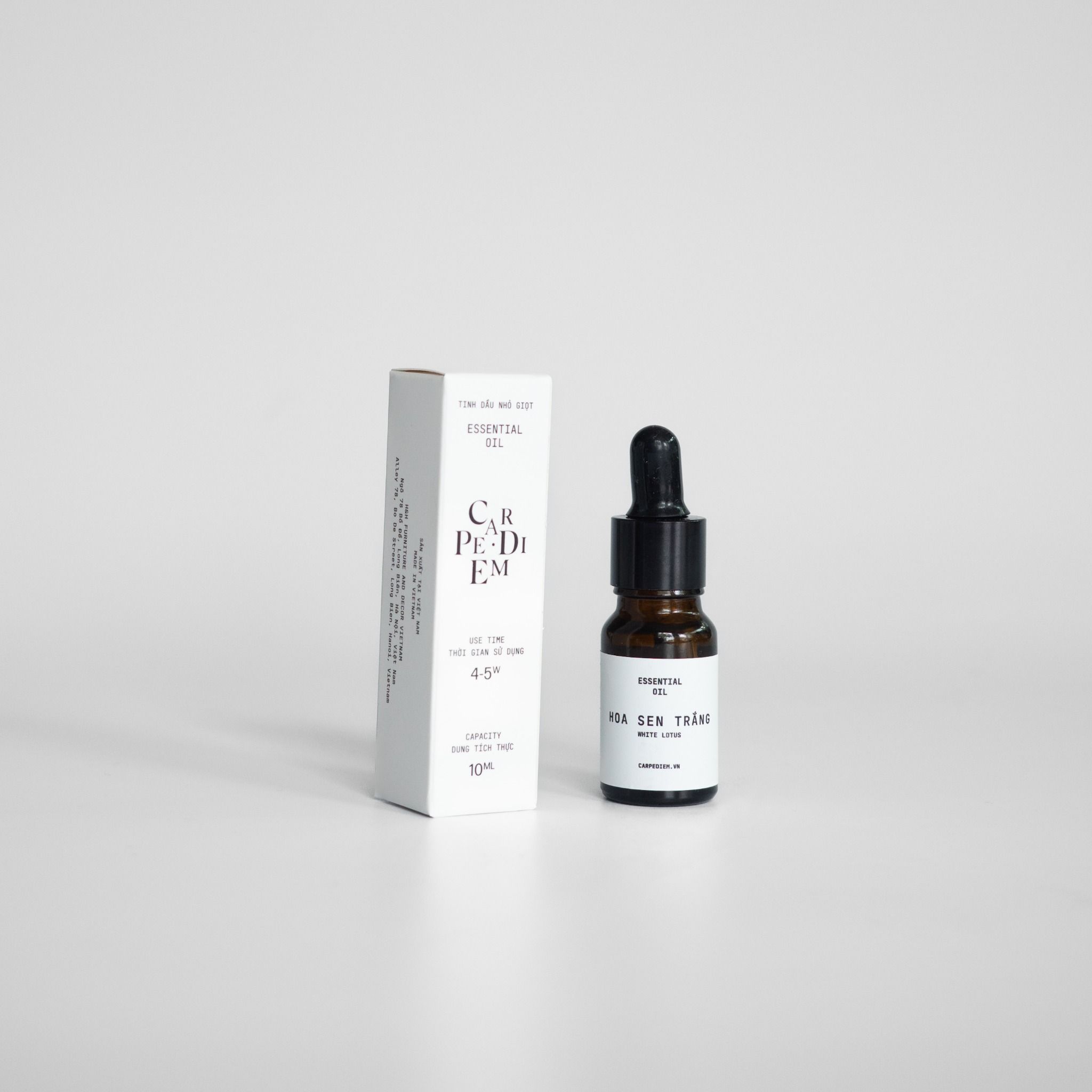  Tinh dầu nhỏ giọt Hoa Sen Trắng 10ml 