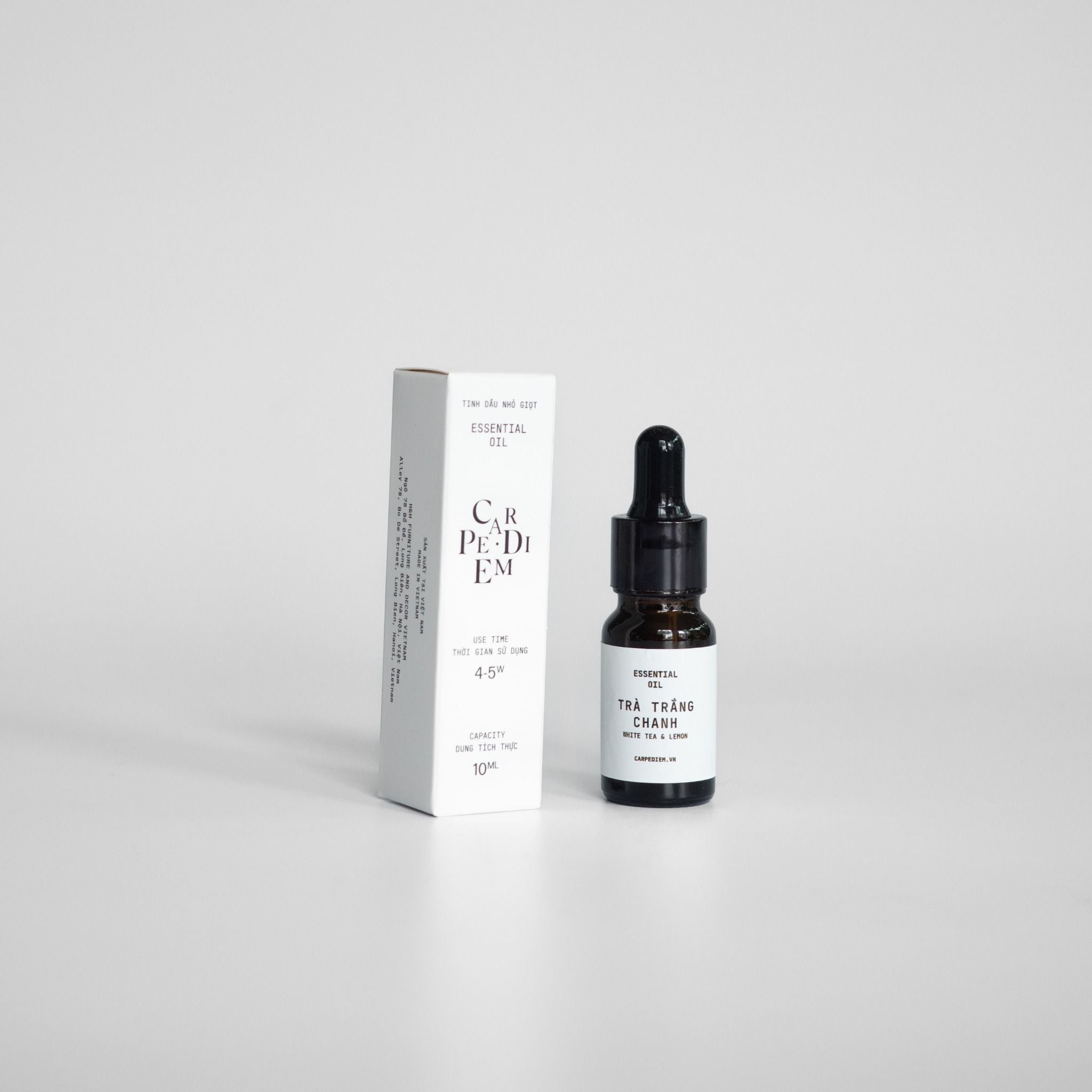  Tinh dầu nhỏ giọt Trà Trắng & Chanh 10ml 