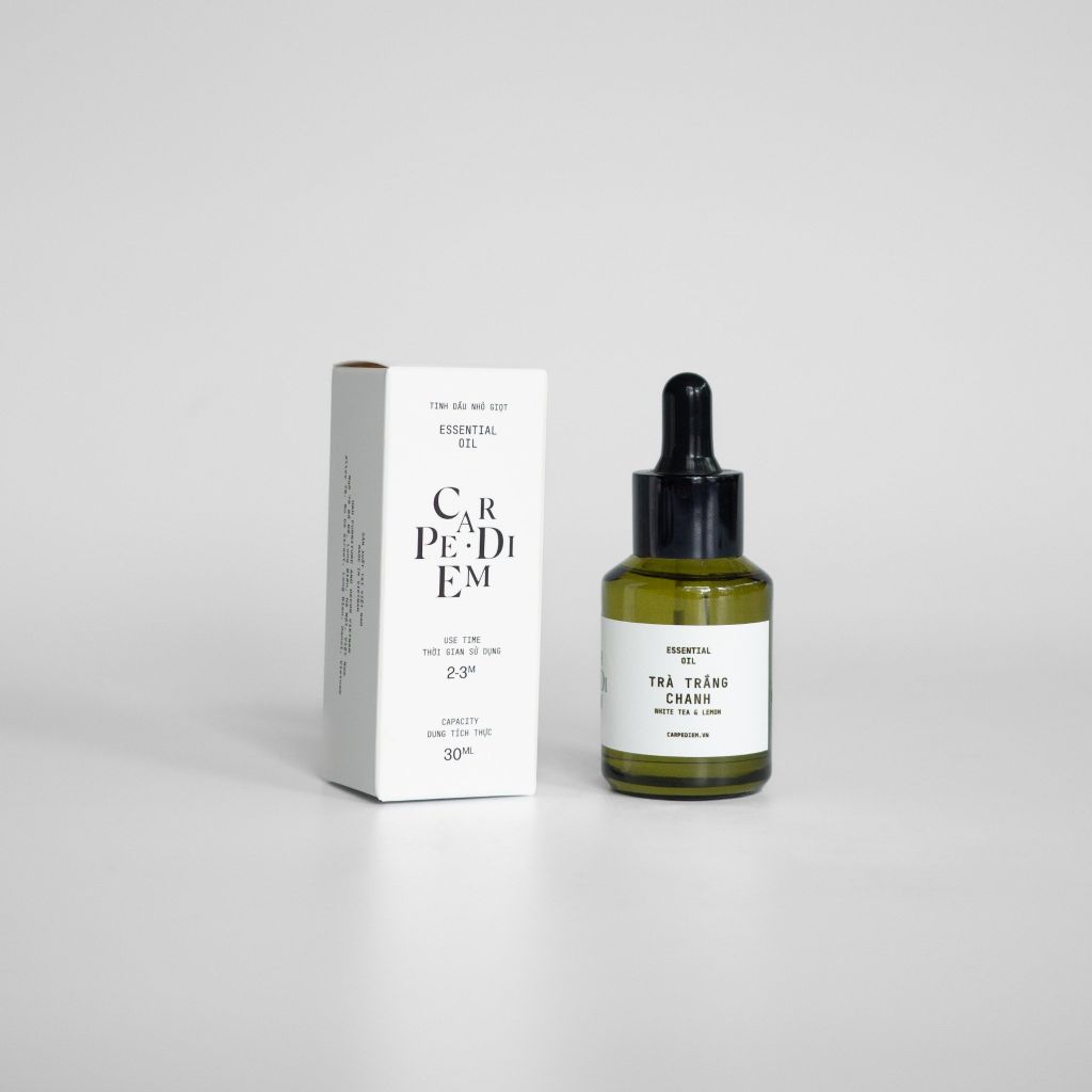  Tinh dầu nhỏ giọt Trà Trắng & Chanh 30ml 