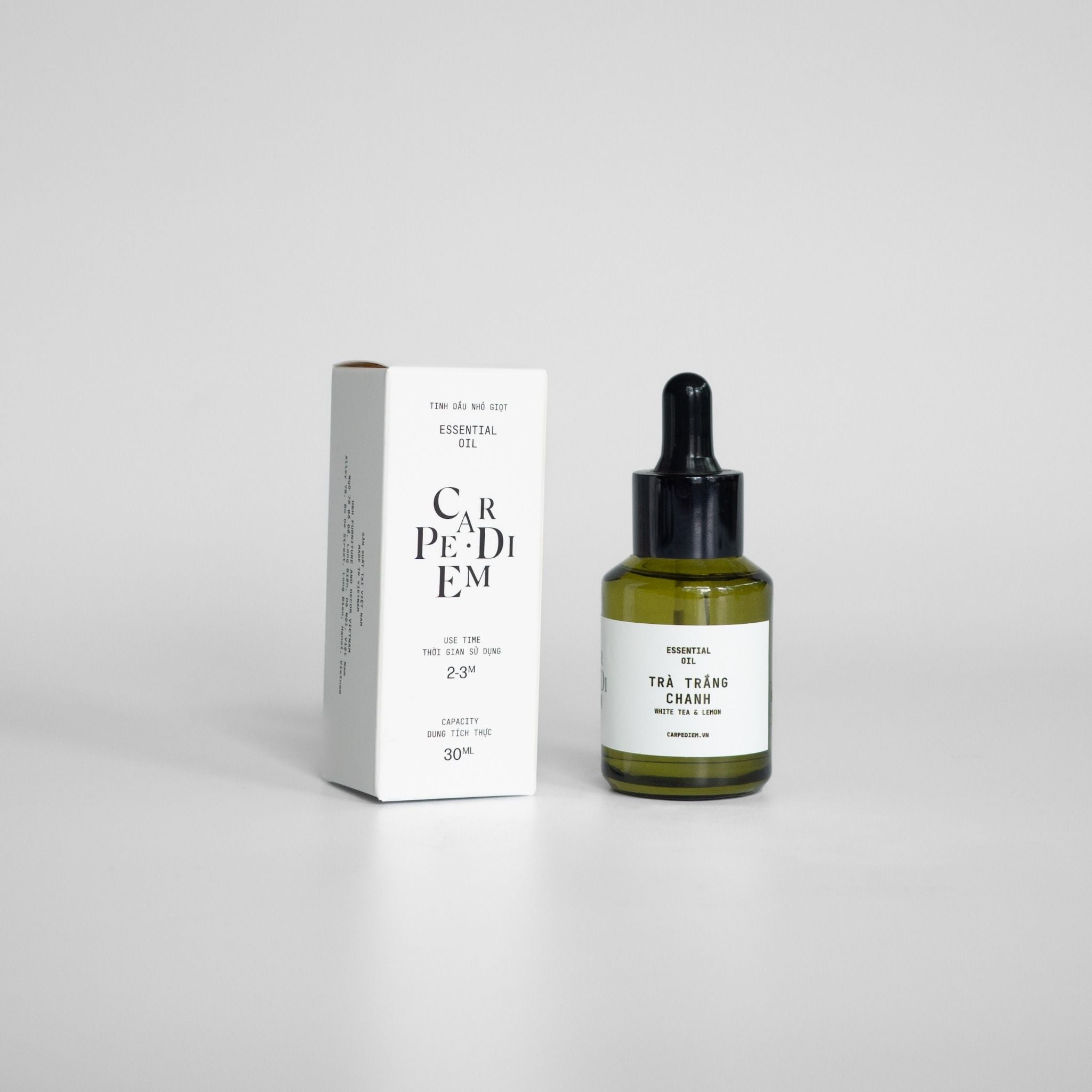  Tinh dầu nhỏ giọt Trà Trắng & Chanh 30ml 