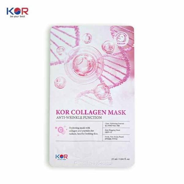  Mặt nạ KOR COLLAGEN MASK - ANTI WARINKLE FUNCTION 