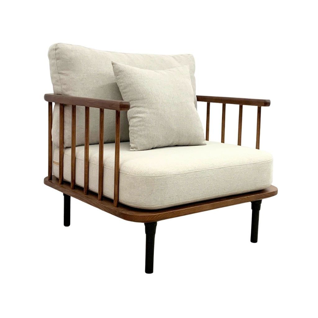 Sofa đơn gỗ nệm FLY (HL)