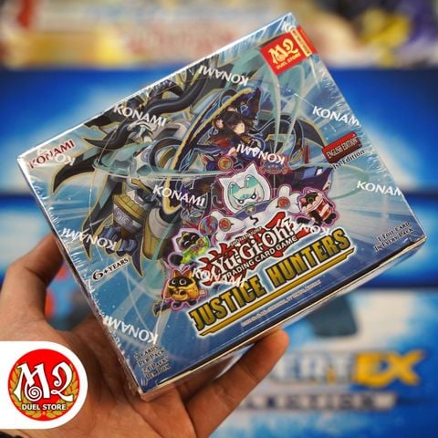 Hộp thẻ bài Yugioh Justice Hunters Booster Box - JUSH Chính hãng Konami