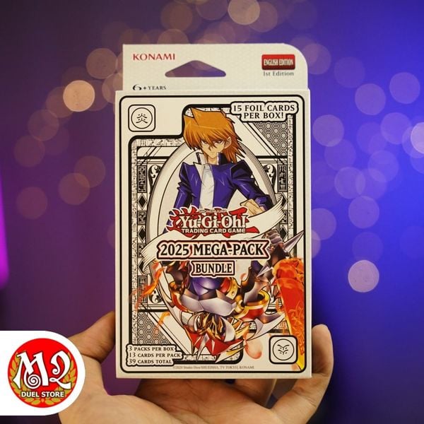COMBO 3 Hộp thẻ bài Yugioh 2025 Mega-Pack Bundle TuckBox - MP25 Chính hãng Konami