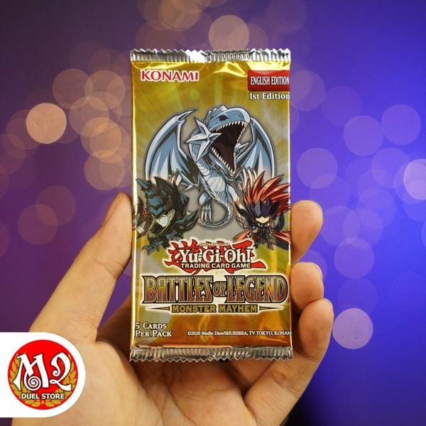 Hộp thẻ bài Yugioh Battles of Legend Monster Mayhem Booster Box - BLMM Chính hãng Konami