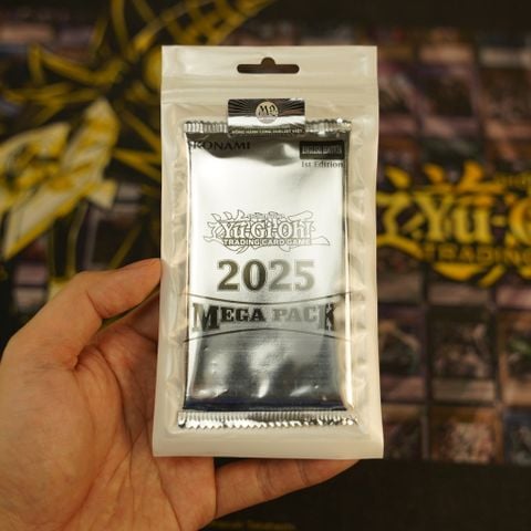 Gói thẻ bài Yugioh Mega Pack 2025 Celebrate The Heart Of The Cards - Booster Pack MP25 - Chính hãng Konami
