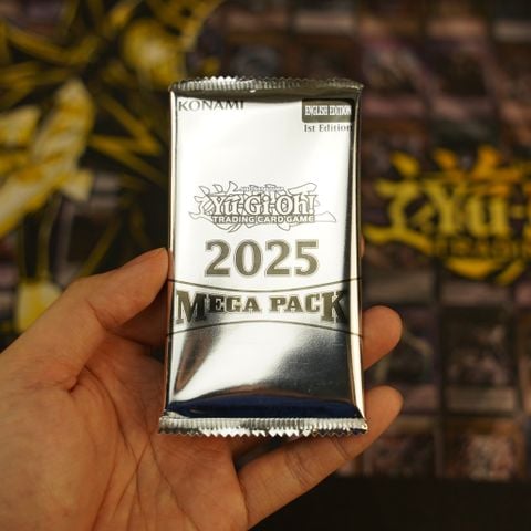 Gói thẻ bài Yugioh Mega Pack 2025 Celebrate The Heart Of The Cards - Booster Pack MP25 - Chính hãng Konami