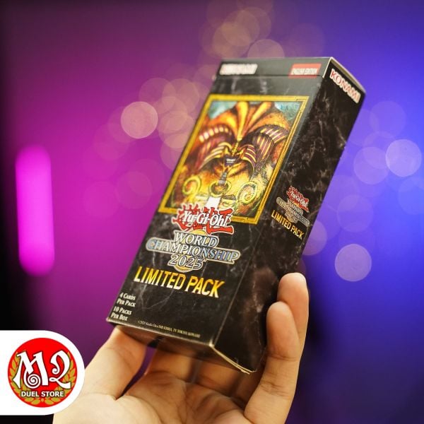 Hộp thẻ bài Yugioh TCG Limited Pack World Championship 2025 10-Pack Booster Box 25LP - Chính hãng Konami