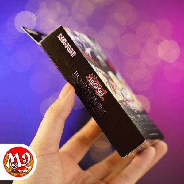 Hộp thẻ bài Yugioh THE CHRONICLES DECK: The Fallen & The Virtuous (All-Foil Edition) Structure Deck - CH01 Chính hãng Konami