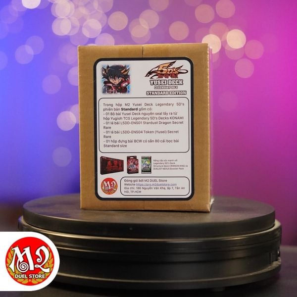 Hộp thẻ bài Yugioh TCG Legendary 5D's: YUSEI DECK - Standard Edition L5DD-ENY - Chính hãng M2 DUEL Store