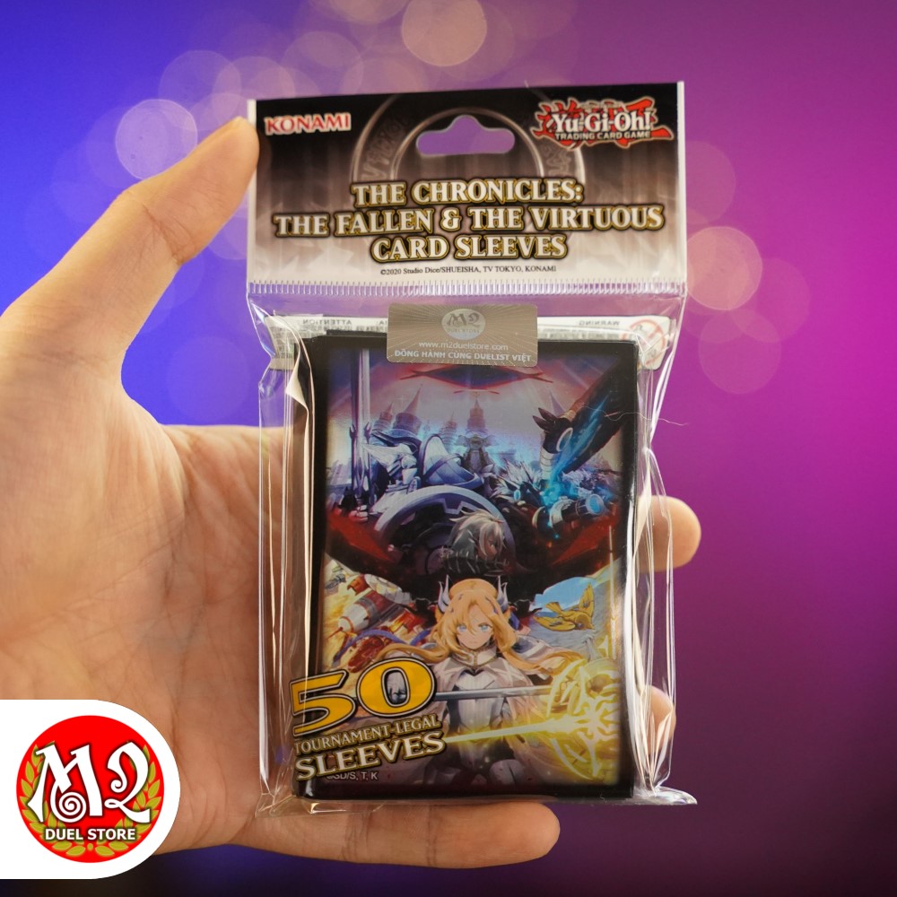 the chronicles the fallen & the virtuous card sleeves Chronicles:The Yu-Gi-Oh! Case x15 The Fallen Yu-Gi-Oh! Card Sleeves: THE CHRONICLES: