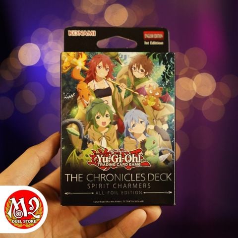 Hộp thẻ bài Yugioh THE CHRONICLES DECK: Spirit Charmers (All-Foil Edition) Structure Deck - CH02 Chính hãng Konami