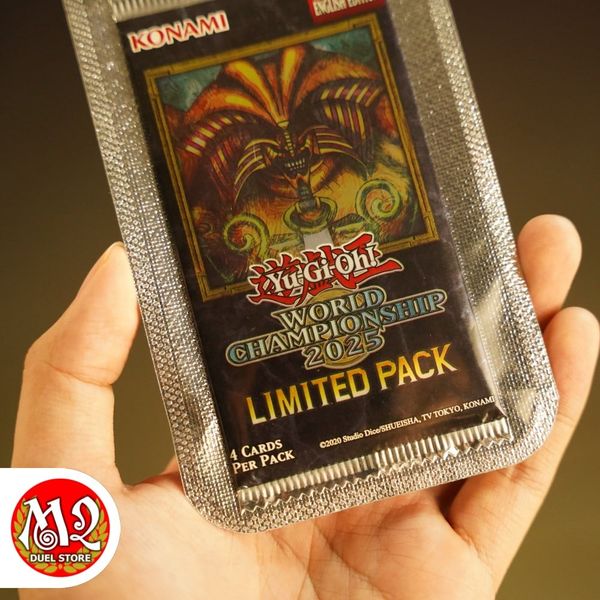 Gói thẻ bài Yugioh TCG Limited Pack World Championship 2025 Booster Pack (4-Card) 25LP - Chính hãng Konami