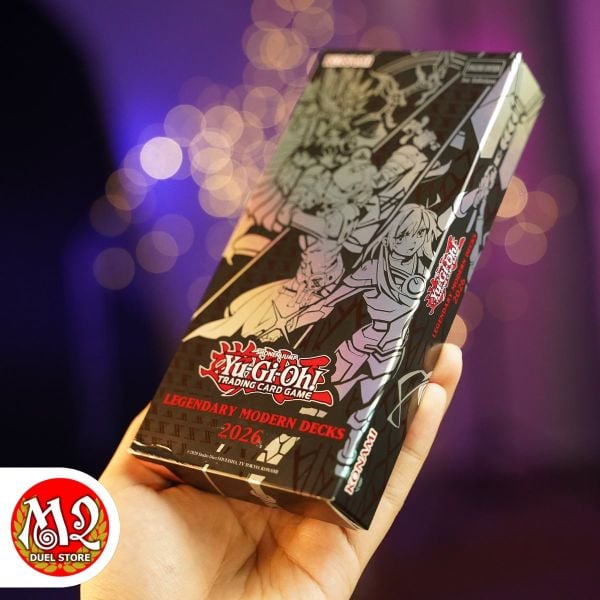 Hộp thẻ bài Yugioh Legendary Modern Decks 2026 - L26D Chính hãng Konami