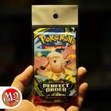 Gói thẻ bài Pokemon TCG Mega Evolution PERFECT ORDER Booster Pack - Chính hãng Nintendo