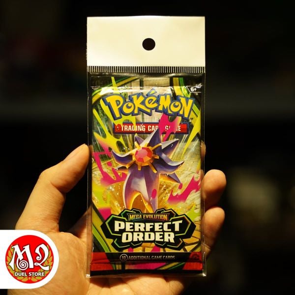 Gói thẻ bài Pokemon TCG Mega Evolution PERFECT ORDER Booster Pack - Chính hãng Nintendo