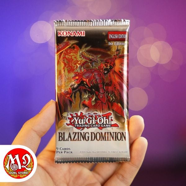 Hộp thẻ bài Yugioh TCG Blazing Dominion Booster Box - BLZD Chính hãng Konami