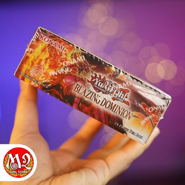 Hộp thẻ bài Yugioh TCG Blazing Dominion Booster Box - BLZD Chính hãng Konami