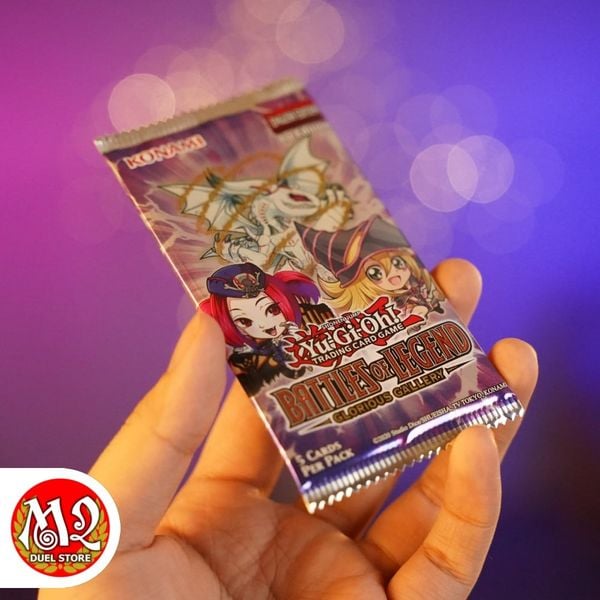 Hộp thẻ bài Yugioh TCG Battles of Legend Glorious Gallery Booster Box - BLGG Chính hãng Konami