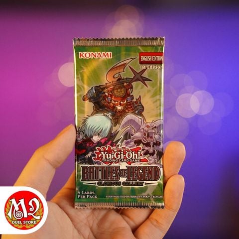 Gói thẻ bài Yugioh TCG Battles of Legend Glorious Gallery Booster Pack - BLGG Chính hãng Konami