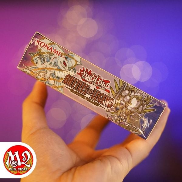 Hộp thẻ bài Yugioh TCG Battles of Legend Glorious Gallery Booster Box - BLGG Chính hãng Konami
